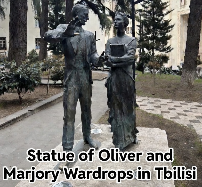 Statue of Wrdops in Tbilisi